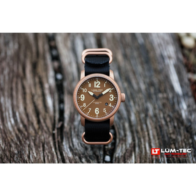 Lum-Tec B31 Bronze Watch | Nylon Strap