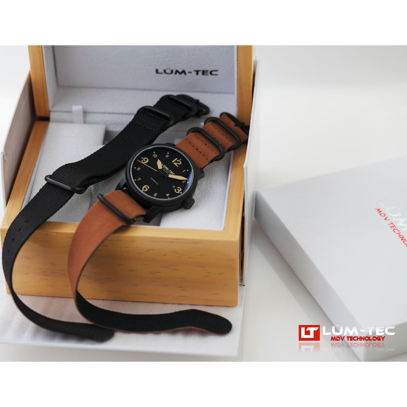 Lum-Tec B35 Automatic Watch | Leather Strap