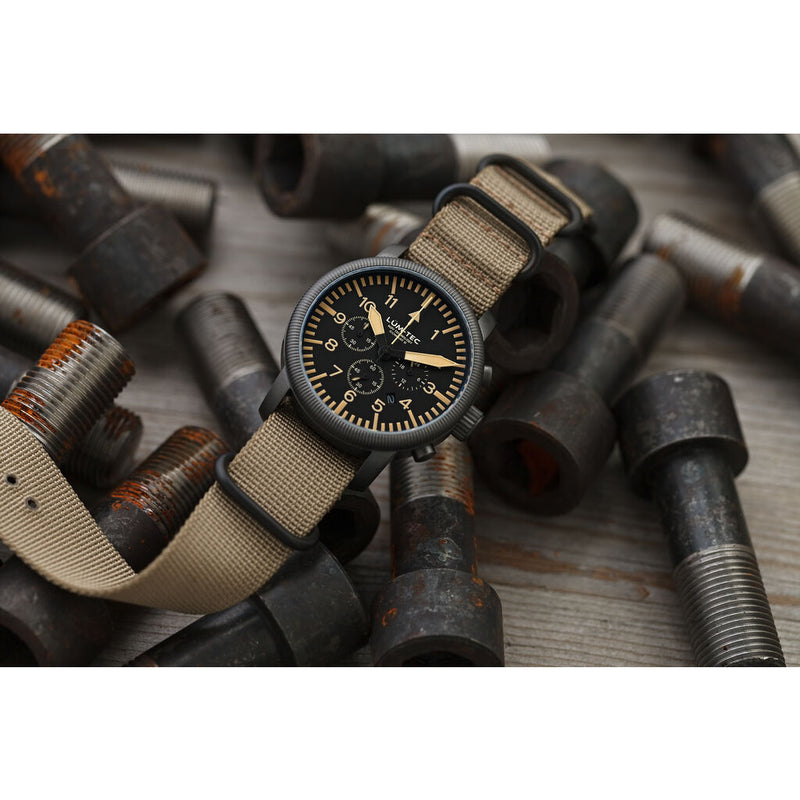 Lum-Tec Combat B44 Chronograph Watch | Nylon