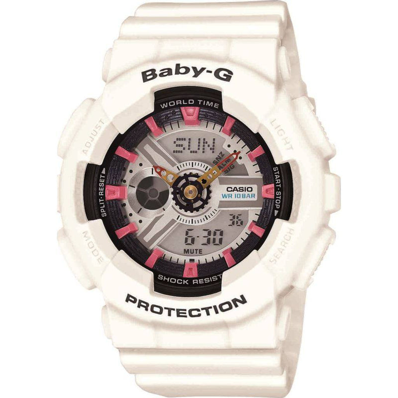 Casio Baby-G Watch | White BA-110SN-7A