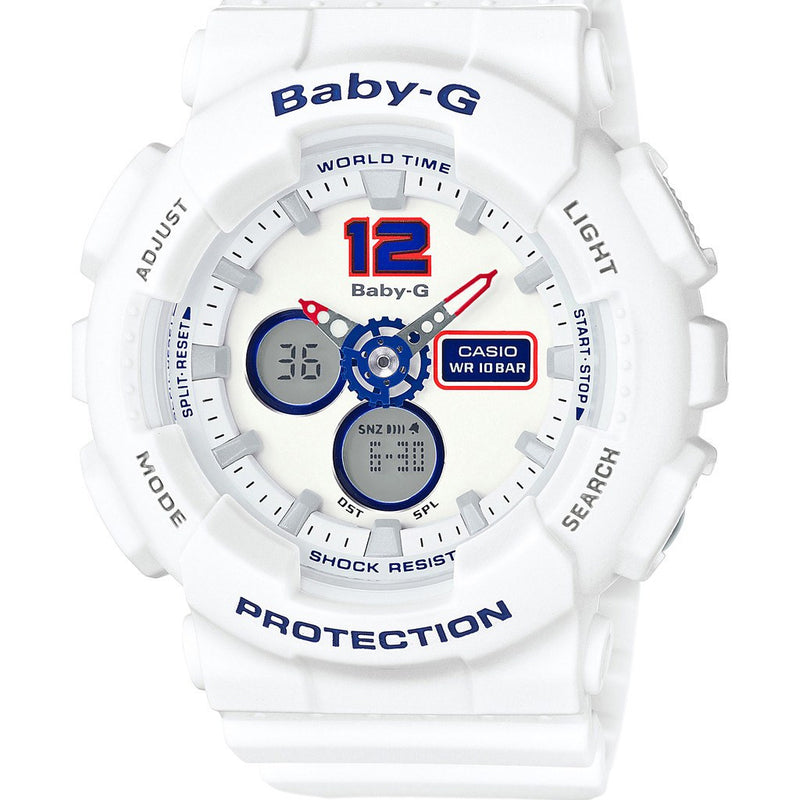 Casio Baby-G Digital BA-120TR-7BCR Watch | White