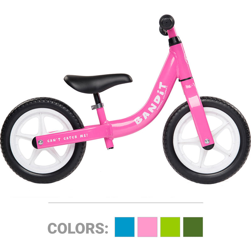 Bandit Kid's Balance Bike | Pink