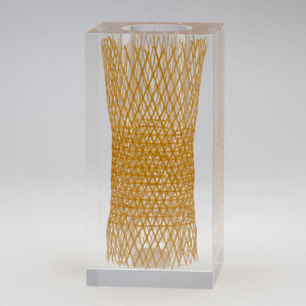 Beppu Asanoha Flower Vase | Bamboo/Acrylic BB-1505