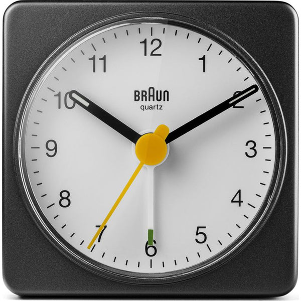Braun Classic Square Travel Alarm Clock