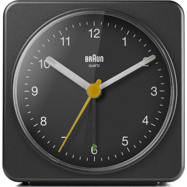 Braun BC03 Large Travel Alarm Clock | Black