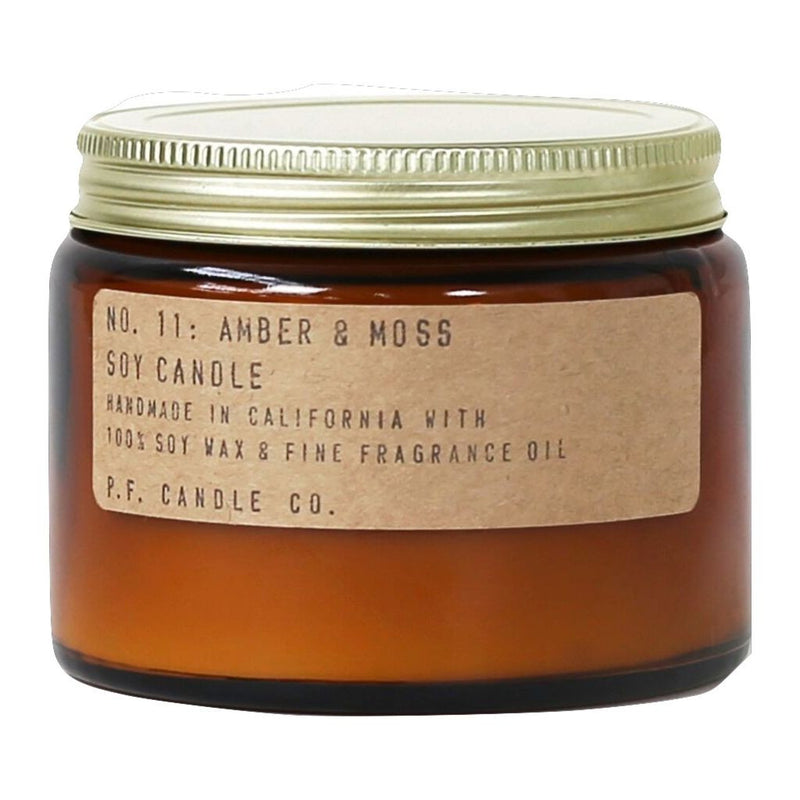 P.F. Candle Co. Double Wick Candle | Amber & Moss 14 oz BC11
