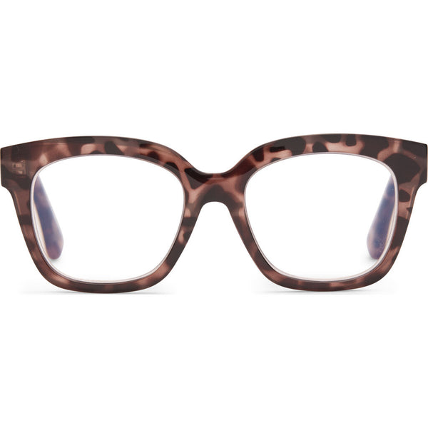 DIFF Eyewear Ava Blue Light Readers | Beige Tortoise +1.5
