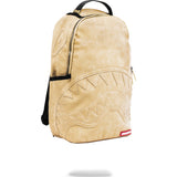 Sprayground Leather C&S Backpack | Beige