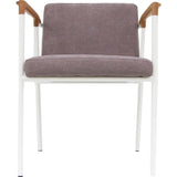 Bowery & Grand BG1117 Matte White Chair | Madison