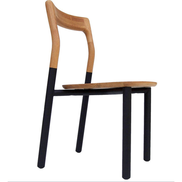 Bowery & Grand BG1118 Matte Black Chair | Nash