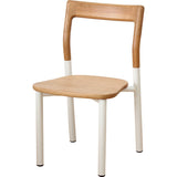 Bowery & Grand BG1119 Matte White Chair | Nash