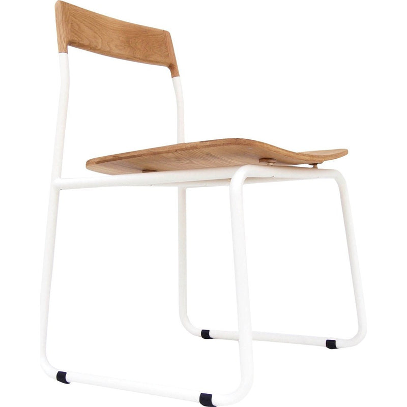 Bowery & Grand BG1121 Matte White Chair | Baker