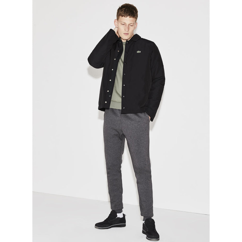 Lacoste Sport Embroidered Men's Tennis Jacket in Black – Sportique