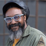 Caddis Bixby Blue Light Rx Reading Glasses | Matte Putty Grey