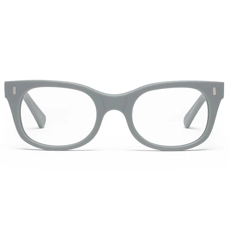 Caddis Bixby Blue Light Rx Reading Glasses | Matte Putty Grey
