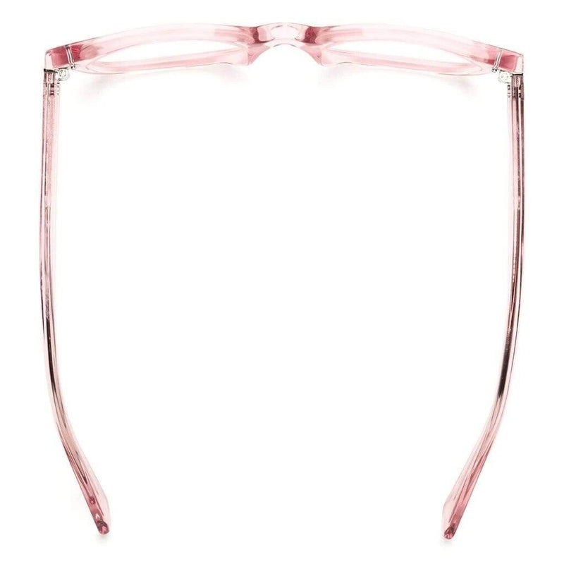 Caddis Bixby Blue Light Rx Reading Glasses | Polished Clear Pink