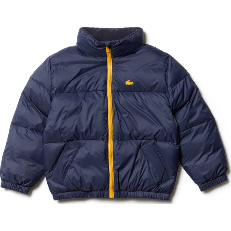 Lacoste Boy's Invisible Hood Quilted Jacket Sportique