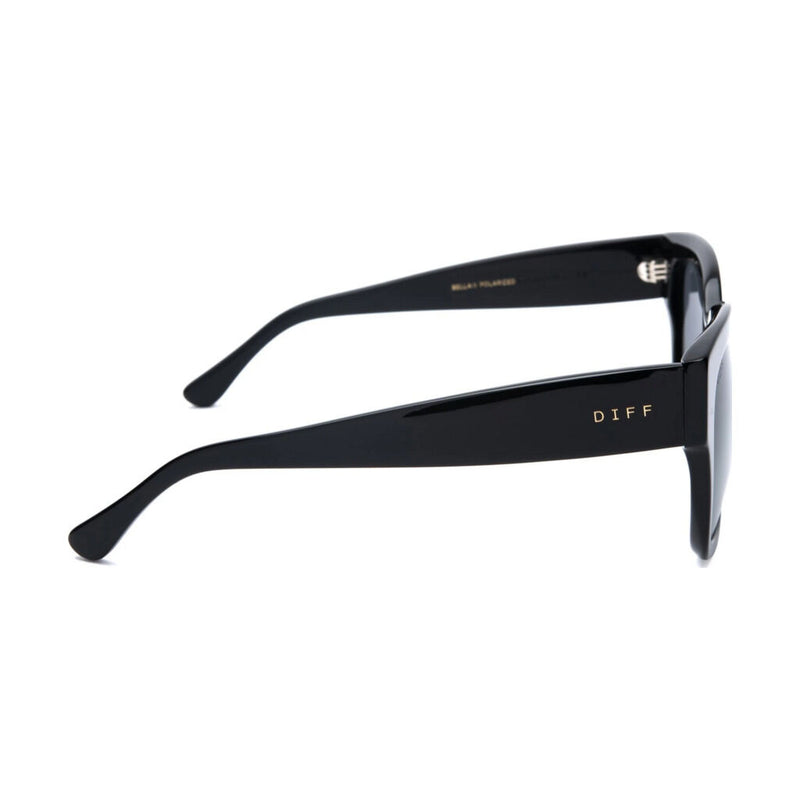 Diff Eyewear Bella Ii Sunglasses | Black + Grey Lens