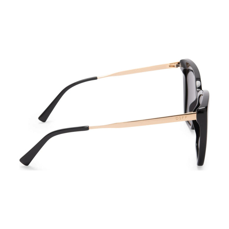 Diff Eyewear Becky Iv Sunglasses | Black + Grey Lens