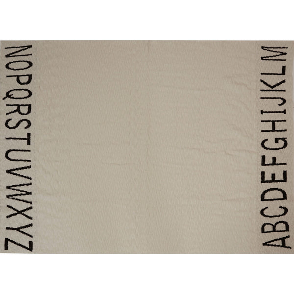 Lorena Canals Knitted ABC Baby Blanket