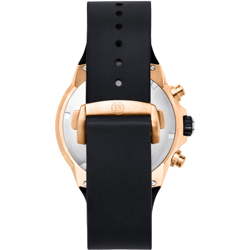 Brera Milano Supersportivo Evo Chronograph Watch | Brushed Rose Gold IP