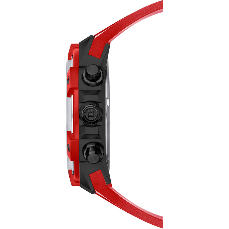 Brera Milano Supersportivo Evo Chronograph Watch | Black/Red IP