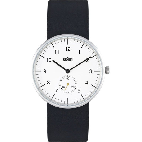Braun BN0024 White Classic Men's Watch | Leather BN0024WHBKG