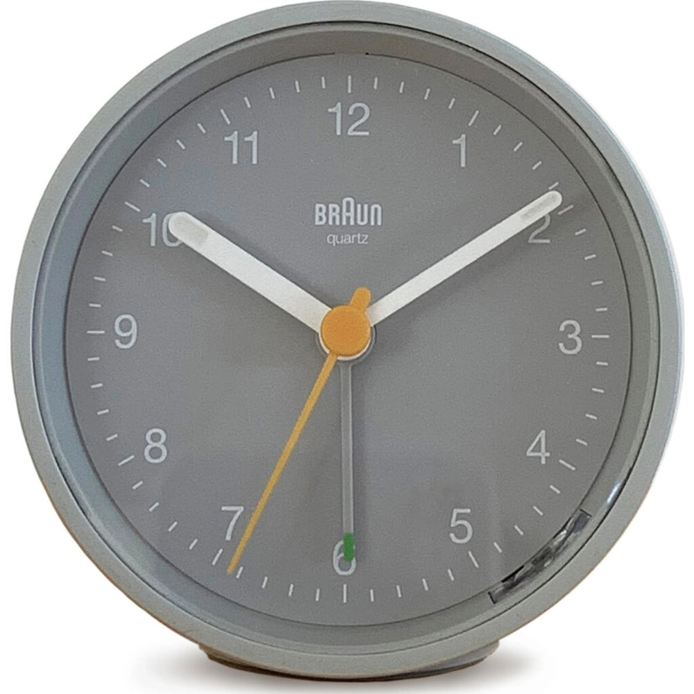 Braun Round Alarm Clock BC12 Centennial Edition | Gray – Sportique