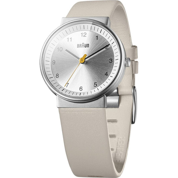 Braun 0031 3 Hand Analog Women's Watch | Beige Leather