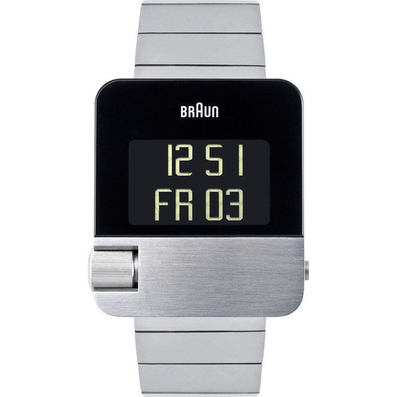 Braun BN0106 Steel Prestige Digital Men's Watch | Steel BN0106SLBTG