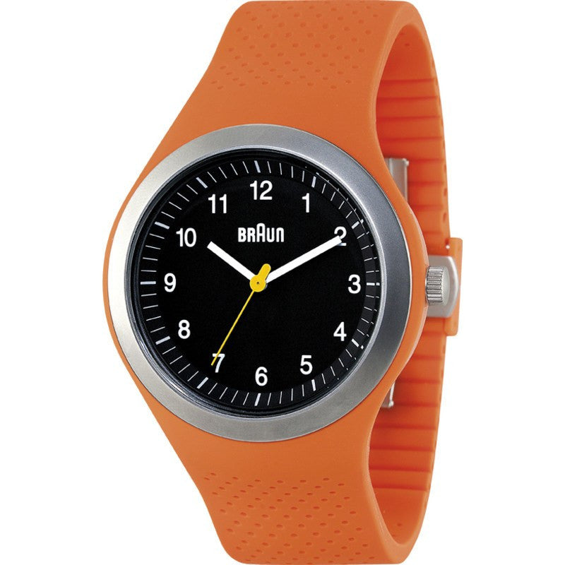 Braun BN0111 Orange Sports Watch | Silicone BN0111BKORG