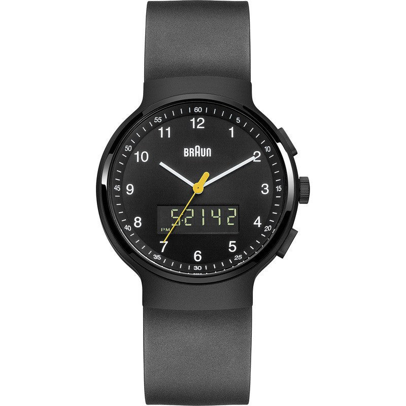 Braun BN0159 Black Ani-Digi Chronograph Men's Watch | Rubber