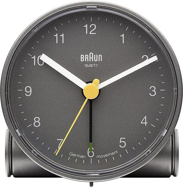 Barun Classic Alarm Clock | Grey BNC001GY
