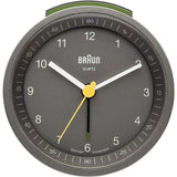 Braun Classic Round Alarm Clock | Grey