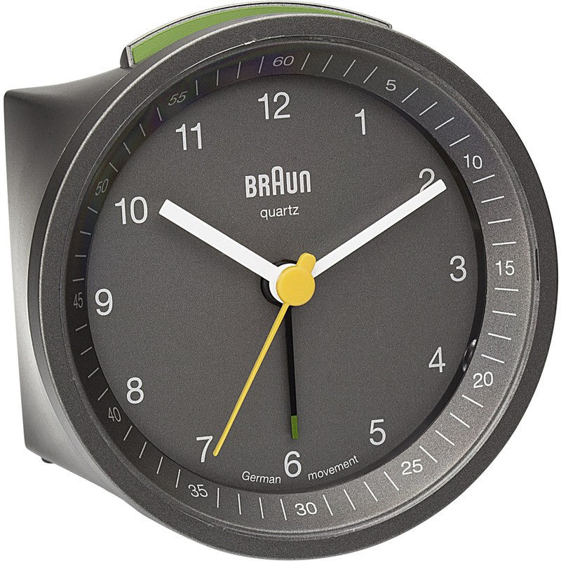 Braun Classic Alarm Clock | Grey BNC007GY