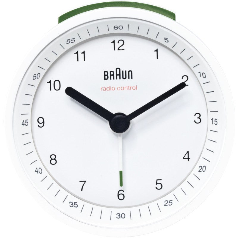 Braun Classic Snooze Alarm Clock | White