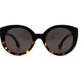 DIFF Eyewear Emmy Sunglasses | Black Tortoise Gradient + Brown Gradient Lens