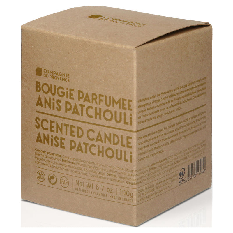 Compagnie de Provence Scented Candle | Anise Patchouli
