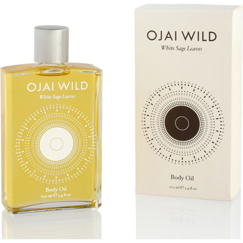 Ojai Wild Body Oil | White Sage Leaves