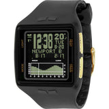 Vestal Brig Tide & Train Watch | Black/14K Gold Plated BRGOLD