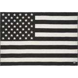 Faribault American Flag Throw | Black BTAHBK1008
