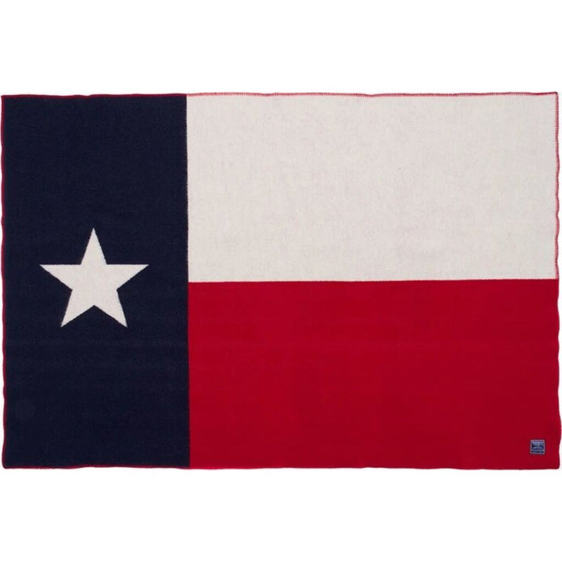 Faribault Texas Flag Throw | Wool