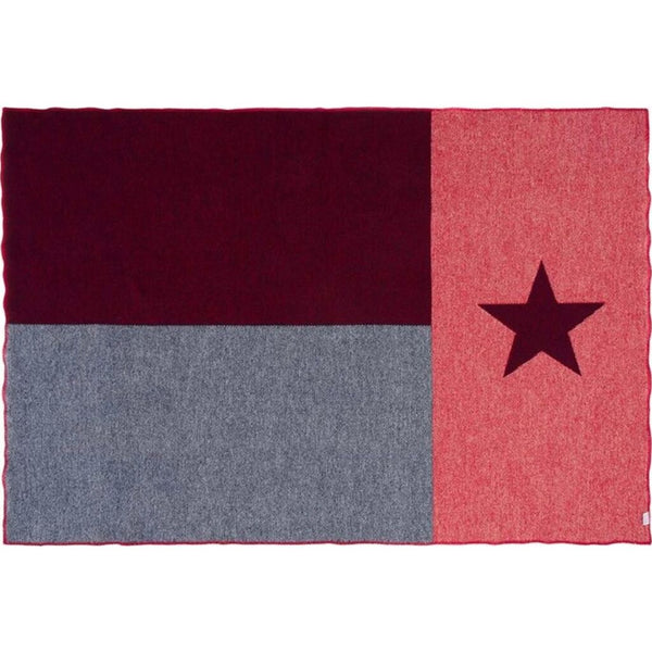 Faribault Texas Flag Throw | Wool