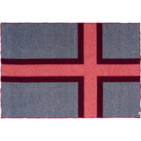 Faribault Norwegian Flag Throw | Wool