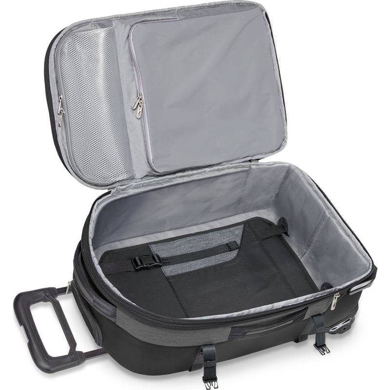 Briggs & Riley Explore Domestic Expandable Upright Suitcase  | Black- BU222X
