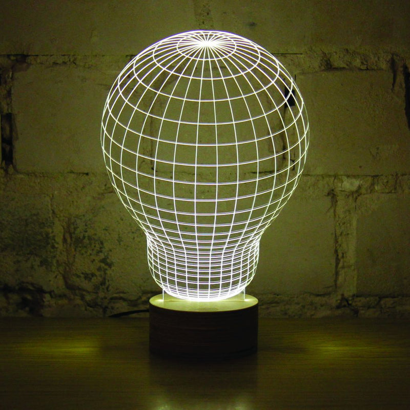 Studio Cheha Bulbing LED Table Lamp | Birch/Acrylic