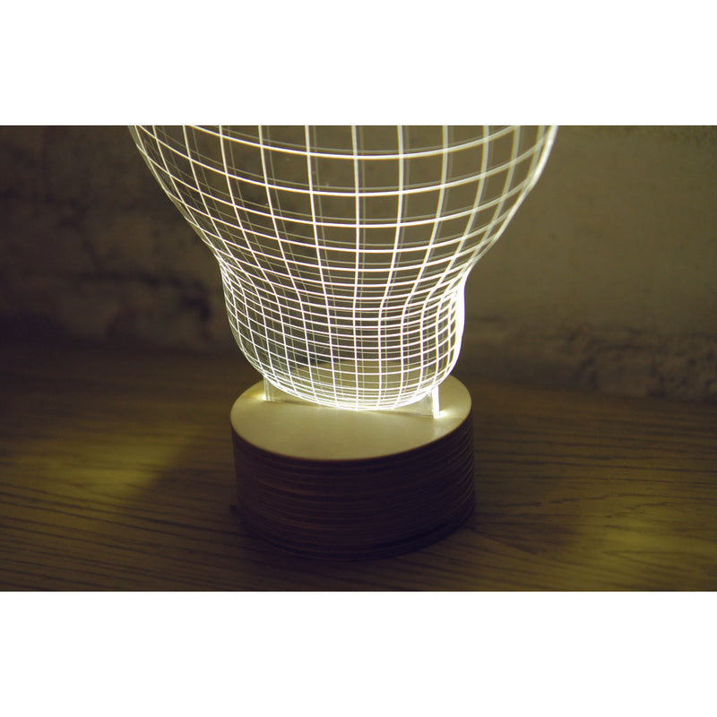 Studio Cheha Bulbing LED Table Lamp | Birch/Acrylic- CH-BULB