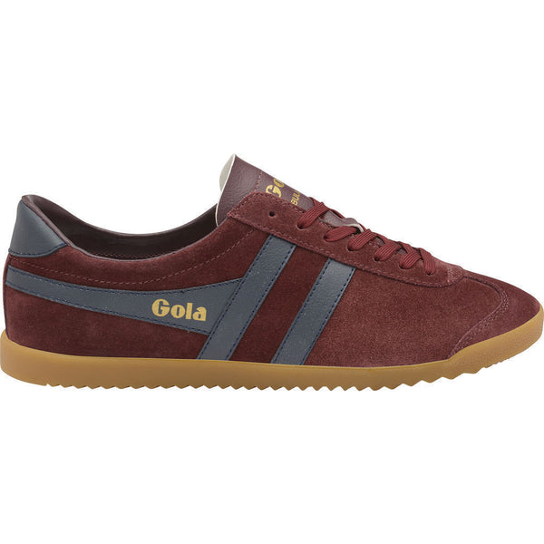 Gola Men's Bullet Suede Sneakers | Burgundy/Navy/Gum