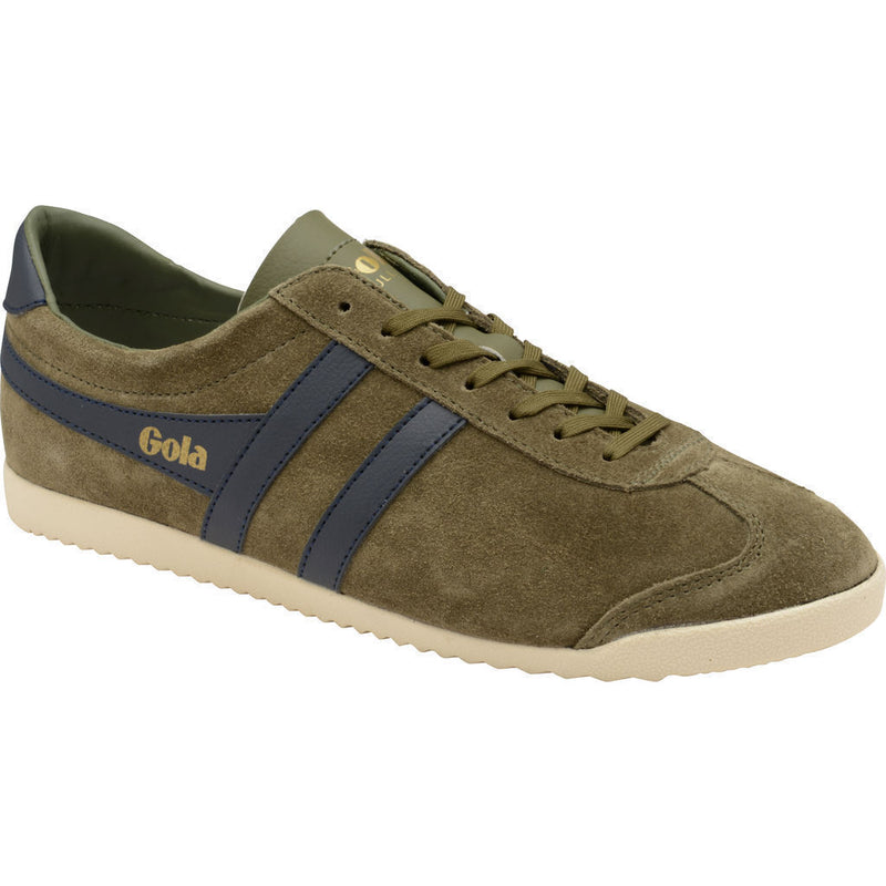 Gola Men's Bullet Suede Sneakers | Khaki/Navy