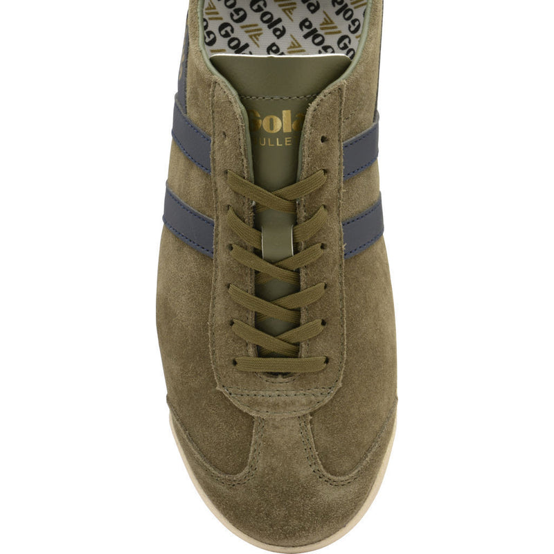 Gola Men's Bullet Suede Sneakers | Khaki/Navy